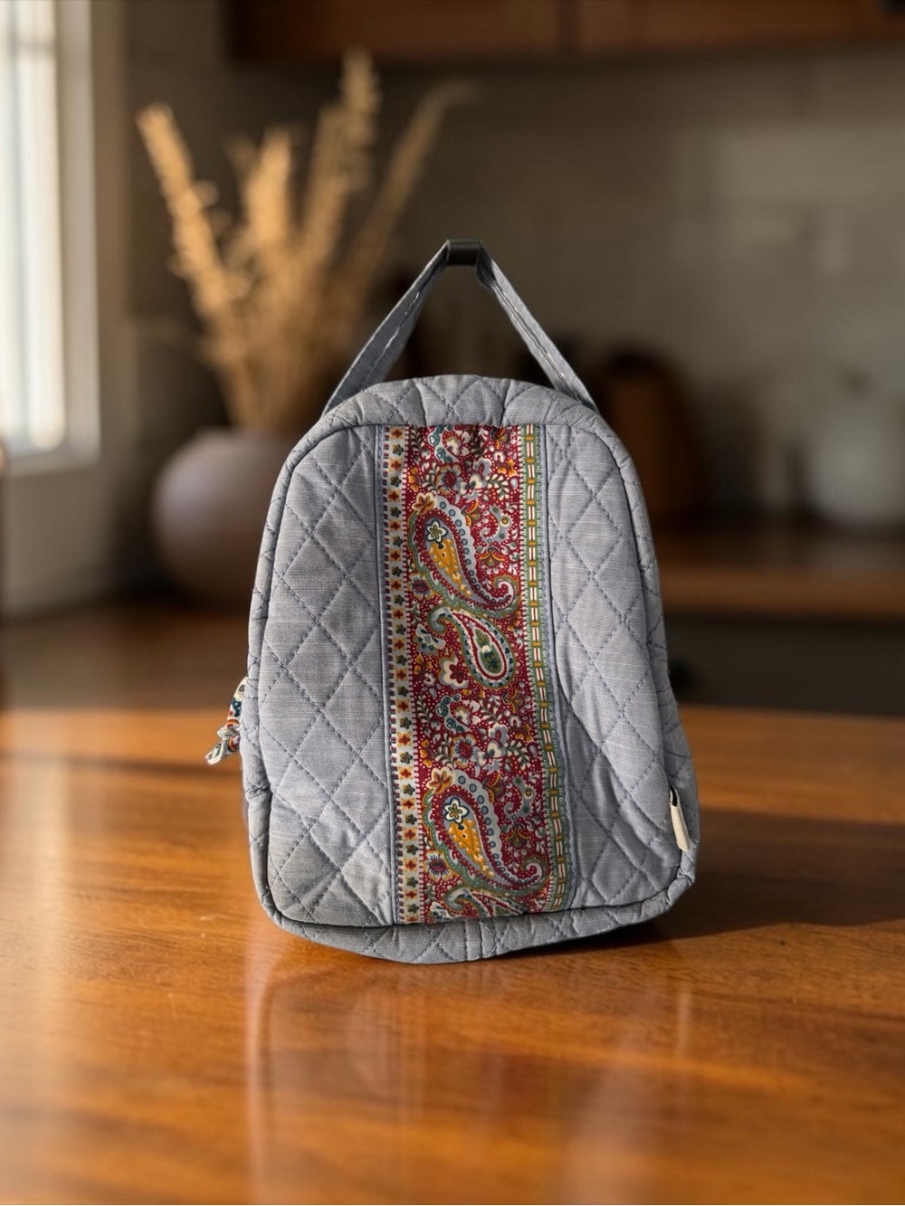 Vera Bradley Chambray Lunch Bag